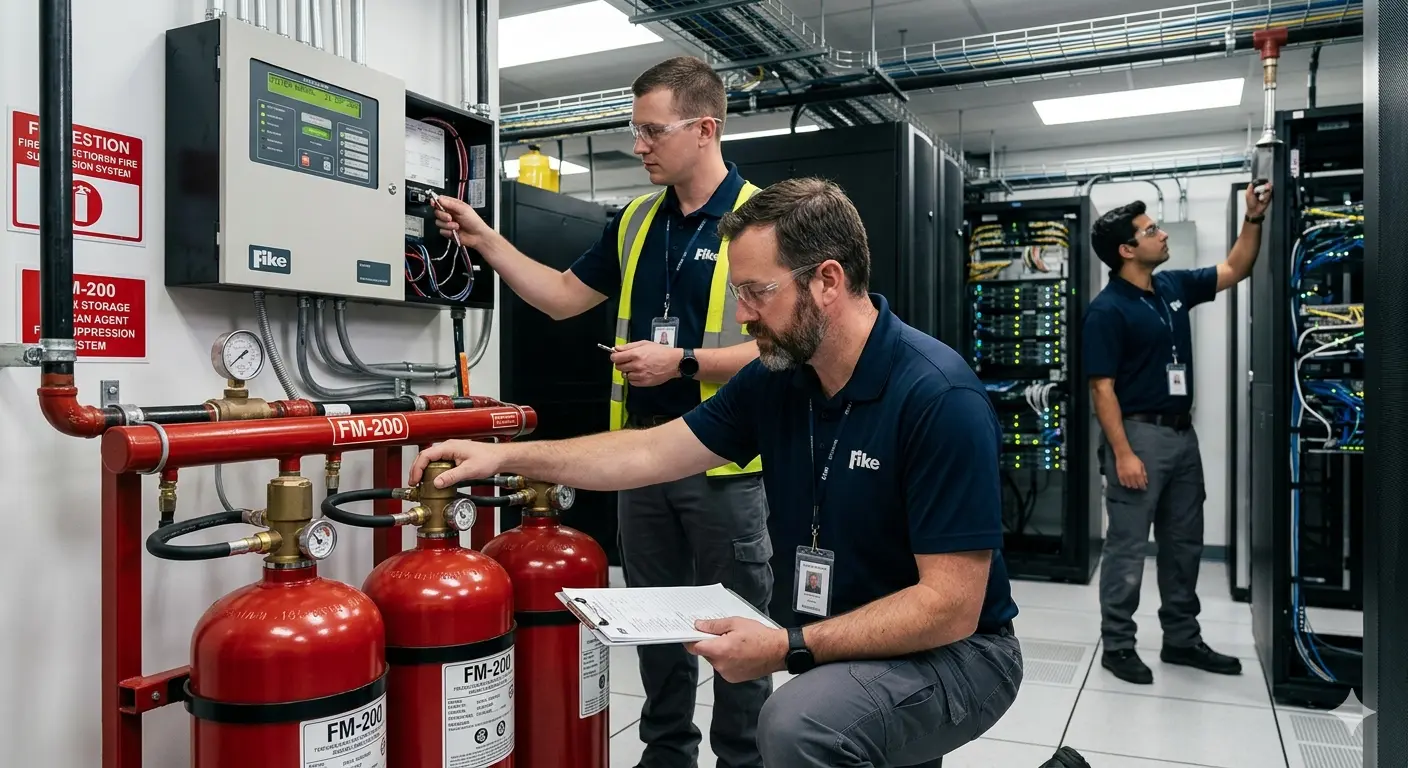 FM200 Fire Suppression